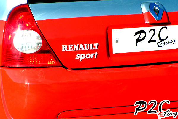 Nouvelle voiture P2C-Racing : La Clio RS